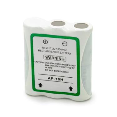 Imagem de ExpertPower Bateria NiMH de 7,2 V 1000 mAh para Motorola HNN9044, HNN9056A | Compatível com Radius P50, Spirit MU21CV, SP50+, Talkabout DPS e mais | Pacote compacto de bateria recarregável