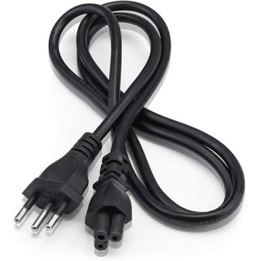 Imagem de Cabo de Força Tripolar Mickey 3 Pinos 10A 1,2m Preto Universal para Notebook TV Console e Fonte Bivolt
