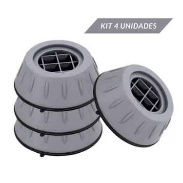Imagem de Conjunto De 4 Suportes Antiderrapantes Para Eletrodomésticos
