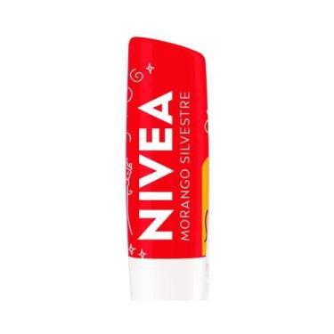 Imagem de Hidratante Labial Nivea Rapunzel Morango Silvestre 4,8g