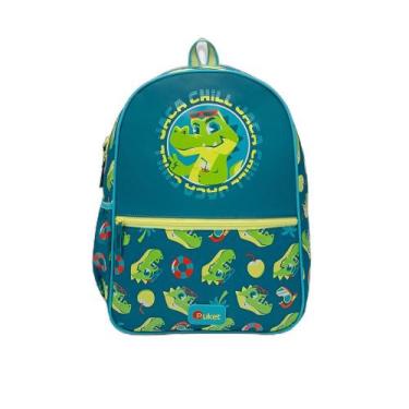 Imagem de Mochila Costas Grande Jacaré Relax - Puket, UN, AZUL PETROLEO