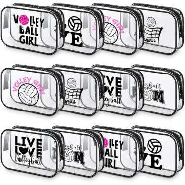 Imagem de Bolsa de cosméticos Abbylike Volleyball Theme PVC 18 x 12 x 6 cm (12 u