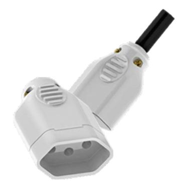 Imagem de Plug Fêmea 2P+T 20A Ilumi Serve Pino 10 E 20A 10 Peças