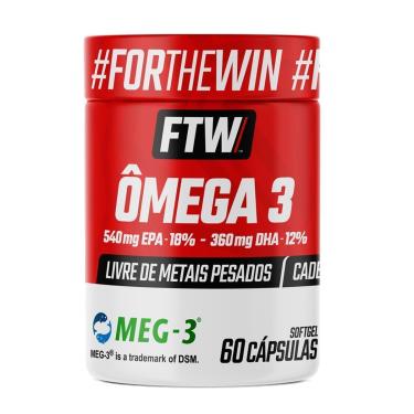 Imagem de Ômega 3 MEG 3 60 Capsulas FTW-Unissex