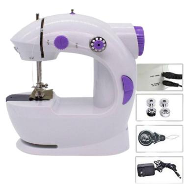 Imagem de Mini Máquina De Costura Doméstica - Pequena E Poderosa