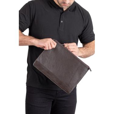 Imagem de Pasta envelope de couro para Macbook 13 Eduardo