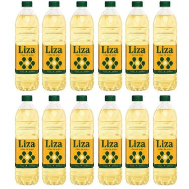 Imagem de Kit 12 Óleo De Soja Liza 900Ml