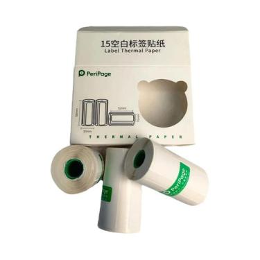 Imagem de Adesivos Imprimíveis Autoadesivos para Fotos - Papel Térmico Transpare