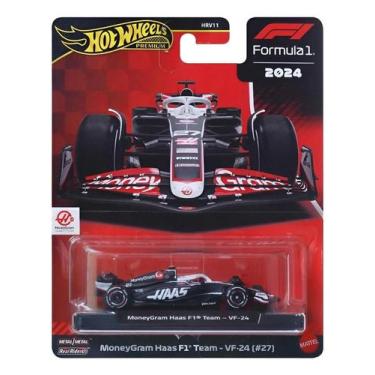 Imagem de Carrinho Hot Wheels Formula 1 MoneyGram Haas VF24 Mattel