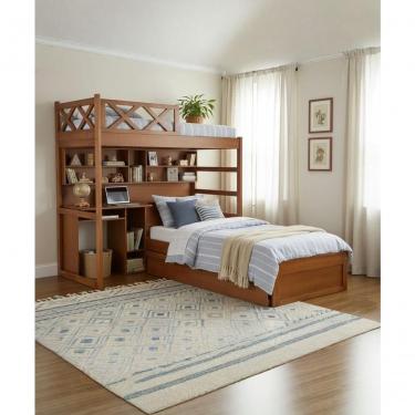 Imagem de Treliche 1,90 X 80 - Madeira Maciça - Móveis De Gramado - Castanho