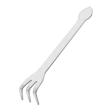 Imagem de WeiLaiKeQi Ancinho para bonsai, ancinho para raízes com pá, ferramenta para soltar solo e cultivar árvores de bonsai para vasos de quintal, 24cmx3cm