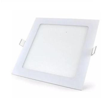 Imagem de Painel Branco Led 24w Lys Quadrado Embutir 4000k - Taschibra