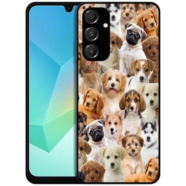 Imagem de SM CASES Capa protetora à prova de choque para Samsung Galaxy A16 4G, Galaxy A16 5G - Capa protetora de borracha TPU para Samsung Galaxy A16 4G / A16 5G preta