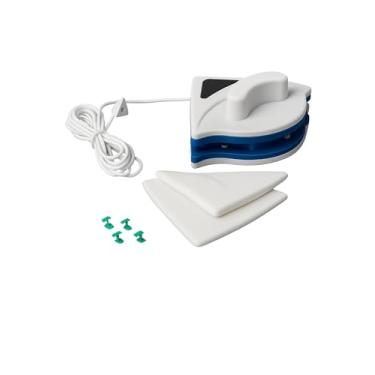 Imagem de Limpador Magnético De Vidro Duplo Duplas Faces Ideal Para Janelas Altas Limpeza Segura Magnetic Window Cleaner Externa Interna Manutenção Corda De Segurança Limpador Janela Rodo Limpa Vidro Magnético