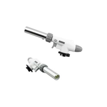 Imagem de Maçarico Portátil Profissional com Regulagem de Chama, 19cm x 2.5cm, Temperatura até 1300°, para Soldagem e Culinária, Compatível com Gás Butano