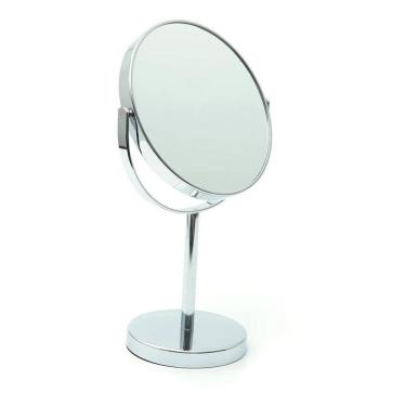 Imagem de 2X Espelho Para Maquiagem De Mesa Grande Dupla Face 5X Aumen