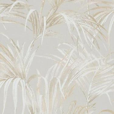 Imagem de Papel De Parede Kylie Folhagem Bege 6835-20