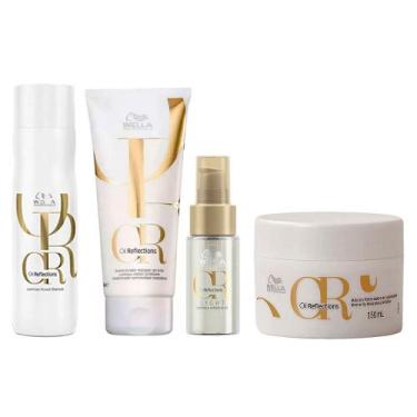 Imagem de Wella Professionals Oil Reflections Kit  Shampoo + Condicionador + Más