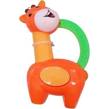 Imagem de Chocalho Divertido de Plástico em Formato de Girafa - 9704 EC ST - KIT