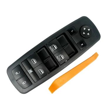 Imagem de HOAVEED Interruptor de janela elétrica principal do lado do motorista | Serve para Chrysler 300 2011–2020, Chrysler 200 2015–2017, Dodge Charger 2011–2019, Ram 1500–5500 2016–2022 | Substitui