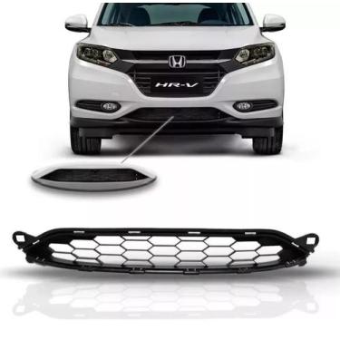 Imagem de Grade Inferior Central Preta HRV 2015 2016 2017 - Nacional