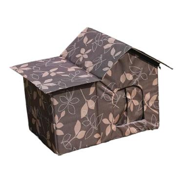 Imagem de Generic Casinha para Gatos, Cama para Dormir, Equipamento para Brincar e Descansar, Decoração Multifuncional e Estável, Tecido Oxford Leve para Canil, Múltiplos