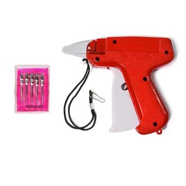 Imagem de Pistola Aplicadora Tag Pino Etiqueta Círculo para Loja e Confecção + Kit 5 Agulhas NYBC – Aplicação Rápida e Precisa em Roupas e Acessórios