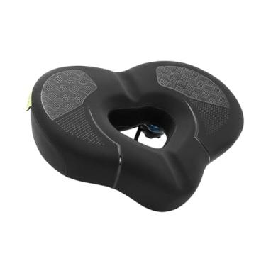 Imagem de Generic Selim de bicicleta de tamanho grande com absorção de impacto, ergonômico e ideal para bicicletas ergométricas elétricas de adultos.