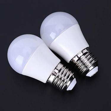 Imagem de LiebeWH Lâmpadas LED 5W E27 Base 5000K Iluminação Confortável, Economia de Energia Luz do Dia Branca Brilhante Varanda Armário Cozinha Garagem 2 Pacotes, Grande ângulo de Irradiação Sem área Escura