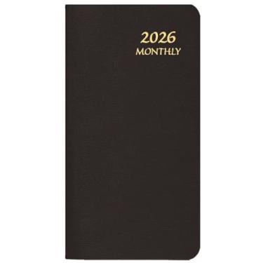 Imagem de Payne Publishers, Agenda de bolso mensal 2026 preta