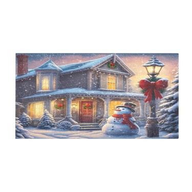 Imagem de Burbuja Tapete de corredor aconchegante de pelúcia antiderrapante tapete de borracha para corredor, quarto, sala de estar, decoração de entrada, lavável na máquina, 51 x 99 cm