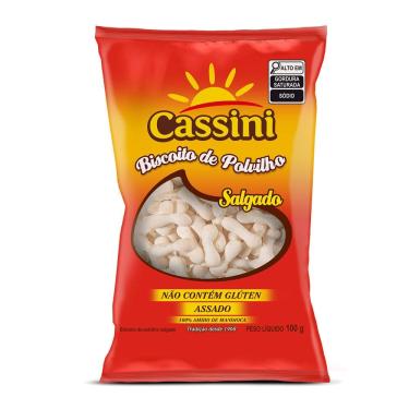 Imagem de Biscoito de Polvilho Cassini Salgado Assado 100g