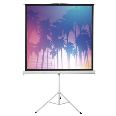 Imagem de Tela de Projeção Tripé 110 Polegadas 1:1 2,00x2,00m TTQS110 Sumay