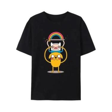 Imagem de Camiseta Gráfica Adventure Time Princesa Bubblegum Rock Para Homens E 