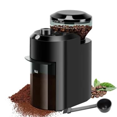 Imagem de Moedor de Café Elétrico Premium 220V, Preto, Aço Inoxidável, 28 Níveis de Moagem, 1,08g, 19x9x16cm, 200W, 500ml, Uso Doméstico