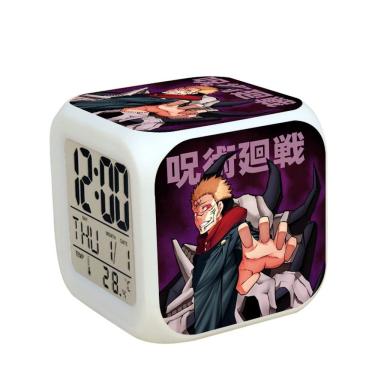 Imagem de Despertador digital LED Jujutsus Kaisens Square 8x8x8cm