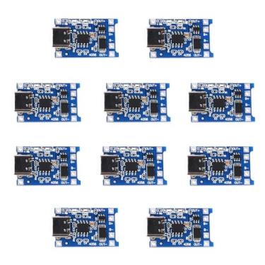 Imagem de ENHANA 2 peças TP4056 Tipo-C USB 1A 5V 18650 placa de carregamento de bateria de lítio com duas funções de proteção tipo-C USB C placa de carregamento de bateria de íon de lítio (10)