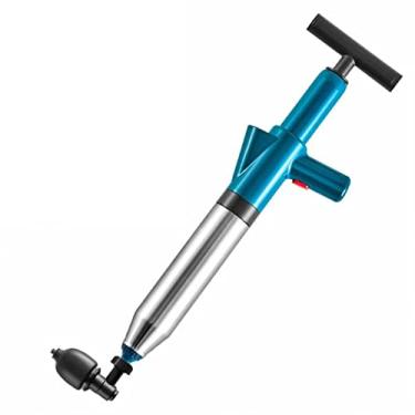 Imagem de Removedor de entupimento de dreno de tubulação bomba abridor de êmbolo multifuncional de alta pressão para banheiros banheiro chuveiro pia ralo de chão