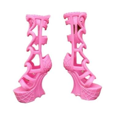 Imagem de Boneca Monstro Em Escala 1/6 Com Sapatos De Salto Alto, Botas E Sandál