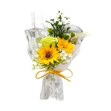 Imagem de MotiveTech Buquê de Sabonetes, Buquês de Flores de Sabonete, Ornamento de Simulação Realista, Flores Artificiais, Decoração de Casamento, para o Natal e, Claro