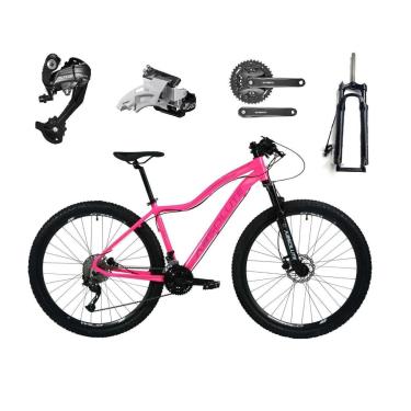 Imagem de Bicicleta Feminina Aro 29 Absolute Hera 27v Shimano Altus Freio Hidráulico MTB com Suspensão-Feminino