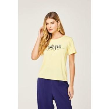 Imagem de TShirt D Bell Outlet Fashion Tshirt Especial Foil  Seja Luz-Feminino