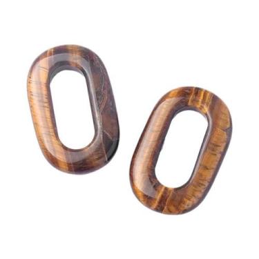 Imagem de Pingentes De Pedra Natural Lápis Lazúli Turquesa 2 Peças Para Fabricaç