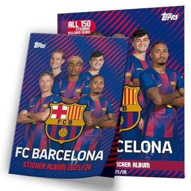 Imagem de Topps - Kit Álbum e Figurinhas BARCELONA 2025/26 - Completo