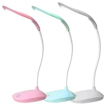 Imagem de Luminária Articulável de Mesa Led Touch Abajur Cama.