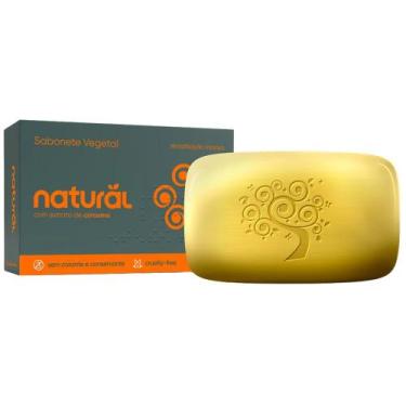 Imagem de Sabonete em Barra Natural com Cúrcuma 80g - Orgânico Natural