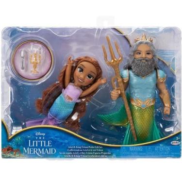 Imagem de A Pequena Sereia Conjunto com Ariel e Rei Tritão SUNNY - Sunny Brinque