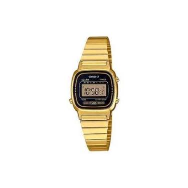 Imagem de Relógio Casio Digital Vintage Dourado LA670WGA-1DF-Unissex