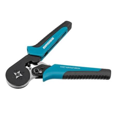 Imagem de Alicate Pressão Terminais Cabo Emborrachado 0,5-8mm Gross