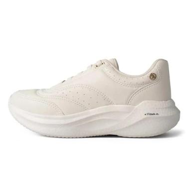 Imagem de Tênis Kolosh Chunky Casual Leve Confortável Dia a Dia, 37, Branco